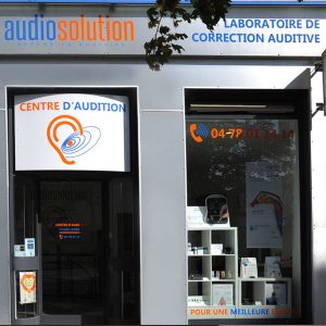 Centre audioprothésiste et centre auditif AudioSolution Vénissieux