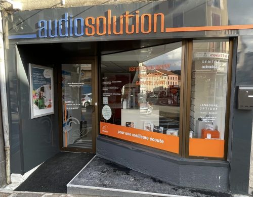 façade centre auditif audiosolution Langogne
